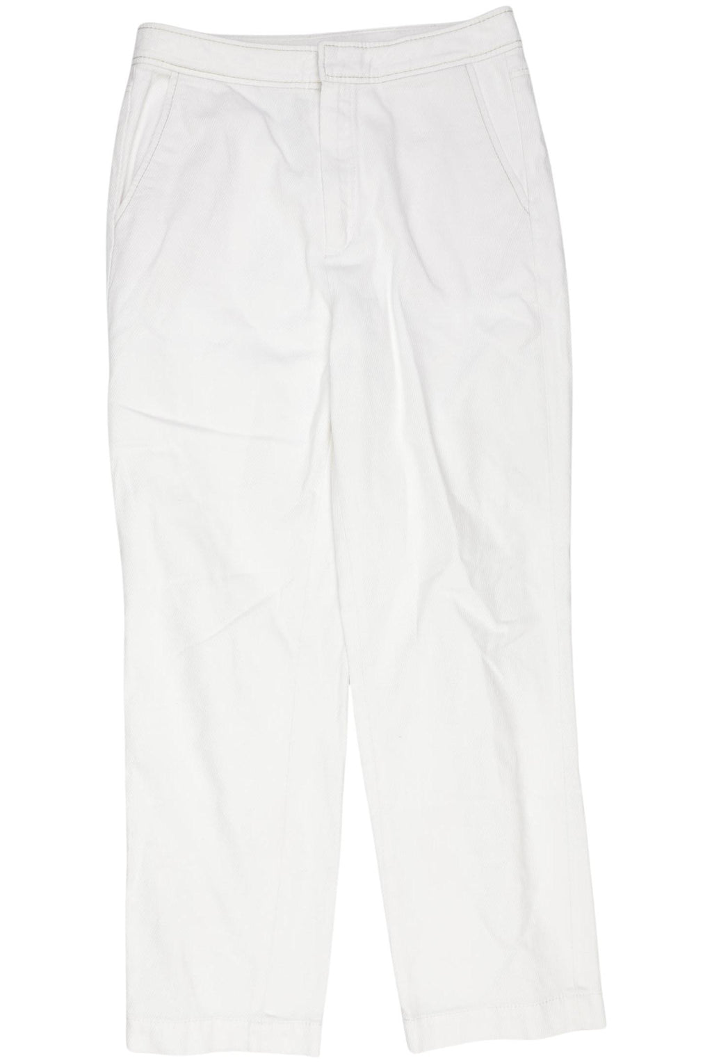 Massimo Dutti Women's Trousers White EU 36 6