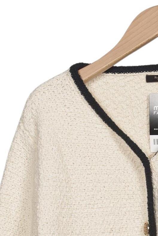 Massimo Dutti Women's Cardigan Cream White Size S 4