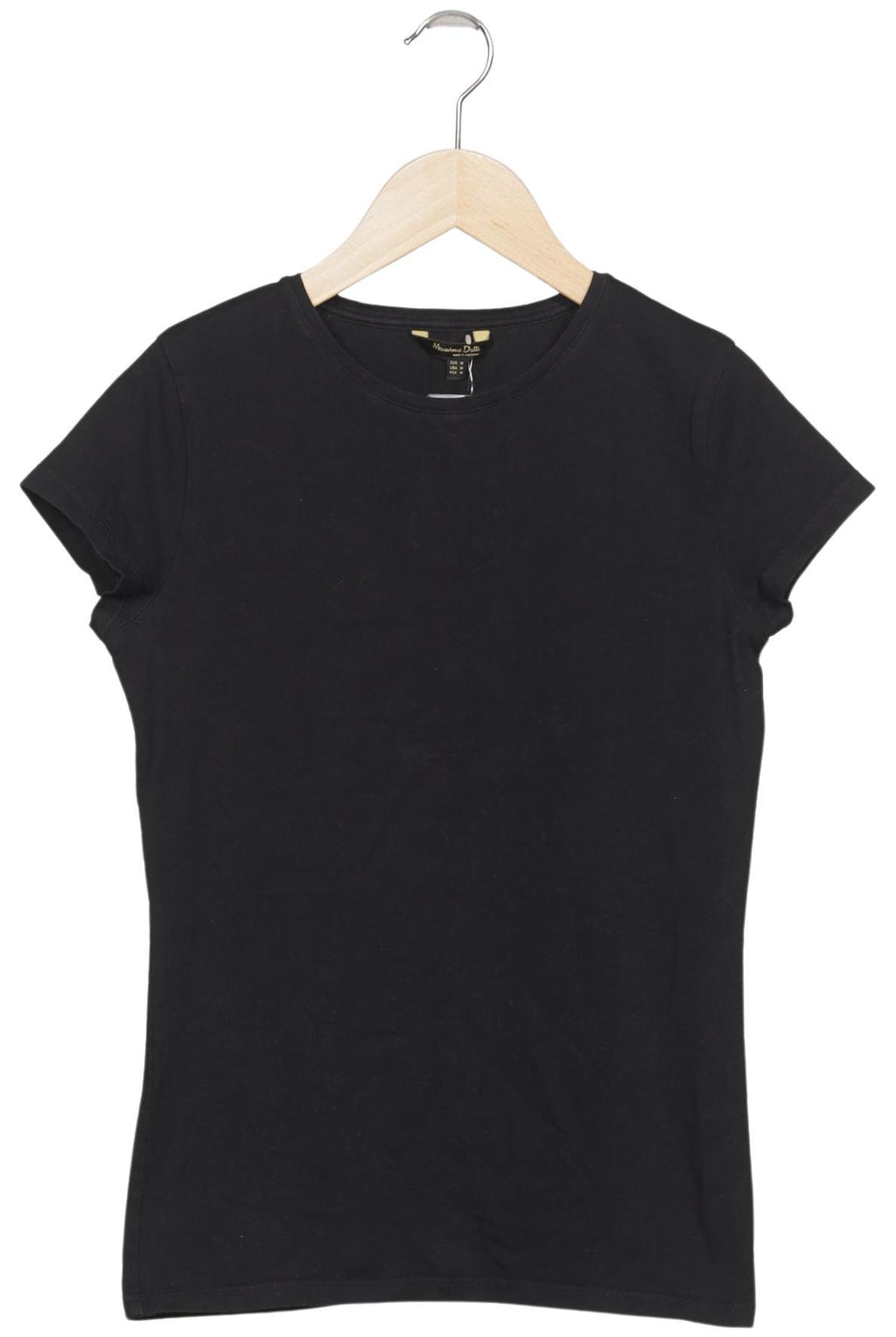 Massimo Dutti Women's T-Shirt Black M 2