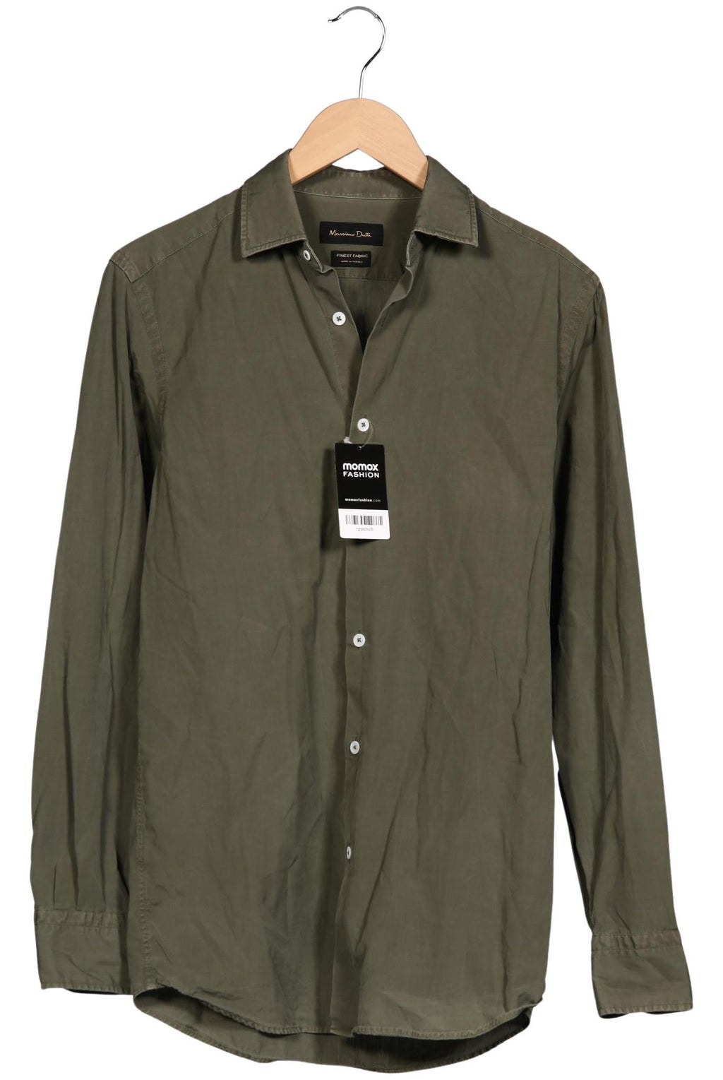 Massimo Dutti Men's Shirt Green Size S 5