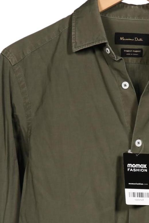 Massimo Dutti Men's Shirt Green Size S 7