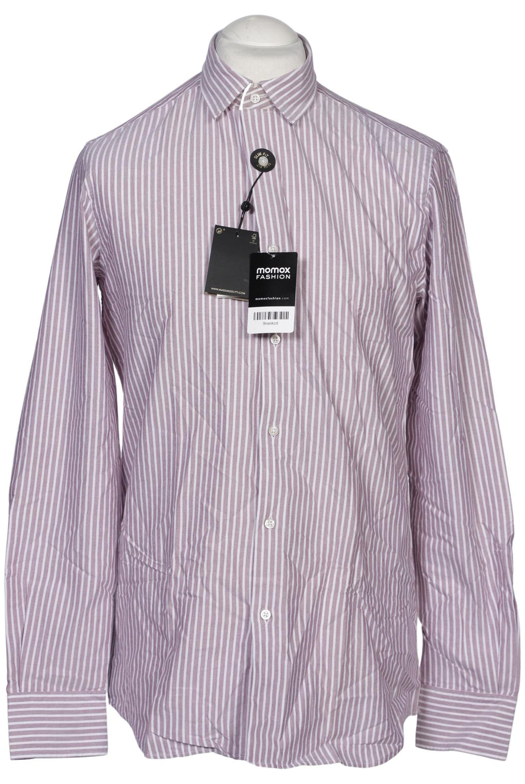 Massimo Dutti Men's Shirt Purple M Cotton 2