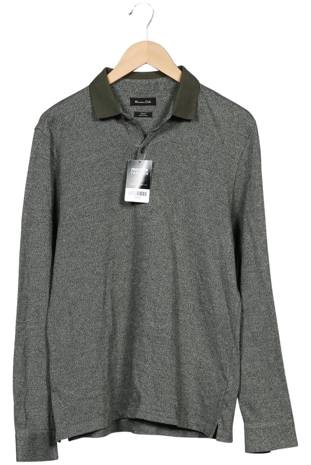 Massimo Dutti Polo Shirt Gray L Cotton 4