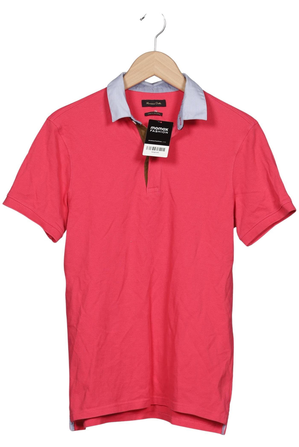 Massimo Dutti Polo Shirt Pink M 4