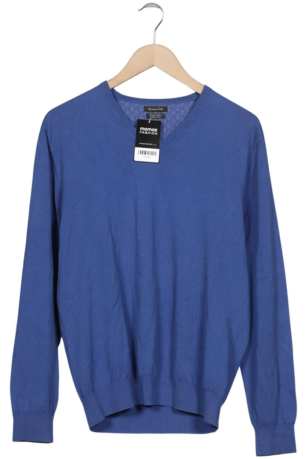 Massimo Dutti Men Sweater Blue XL Cotton 3