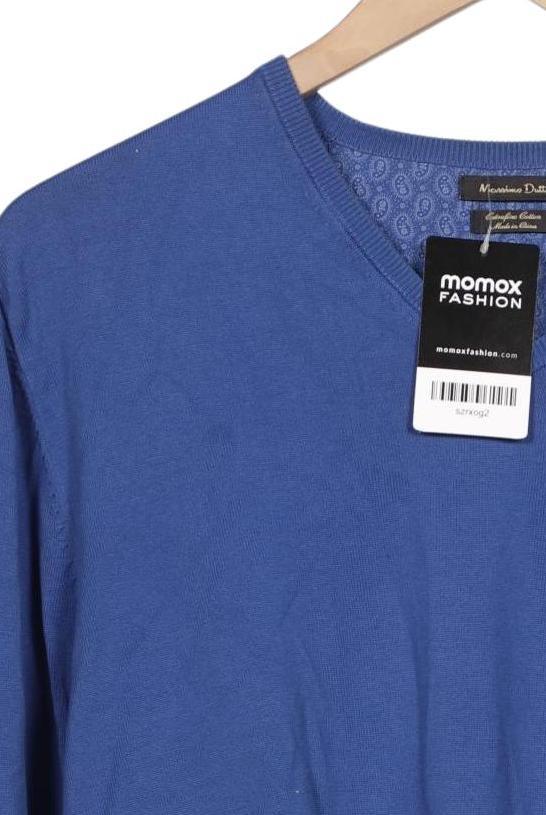 Massimo Dutti Men Sweater Blue XL Cotton 5