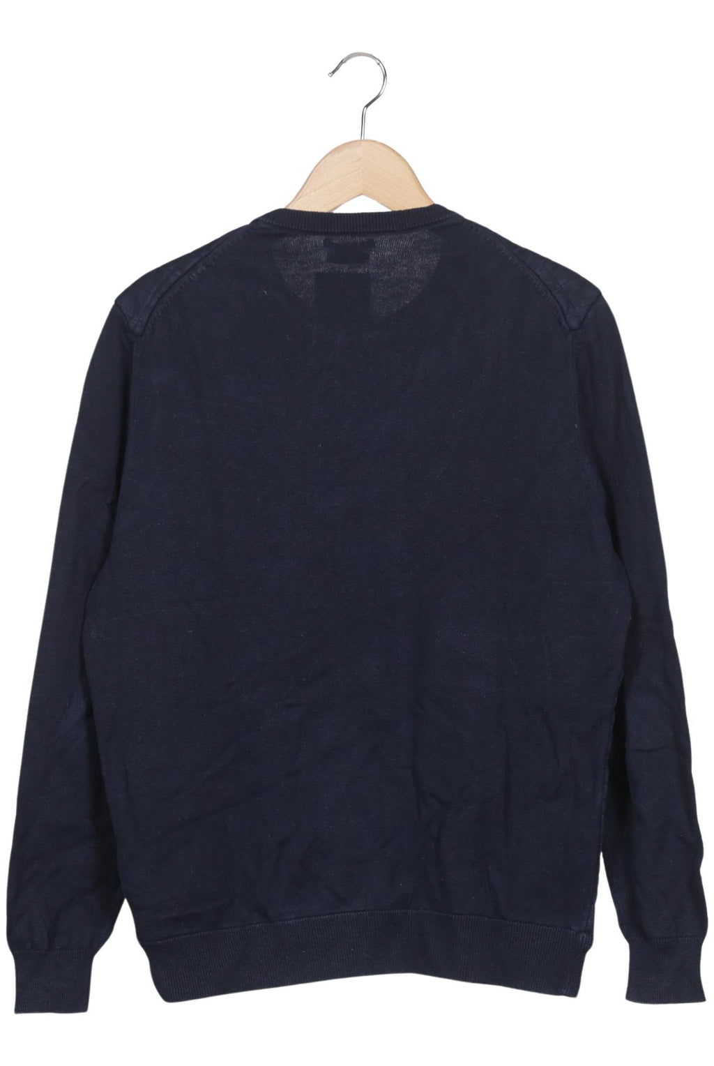 Massimo Dutti Herren Pullover Marineblau M 3