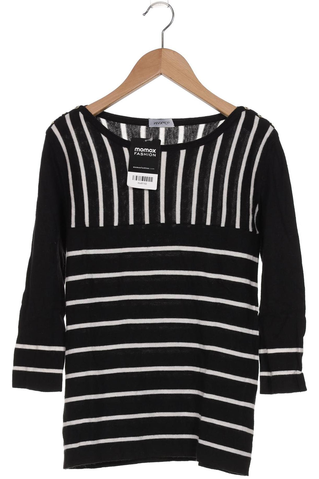 MAX&Co. Women's Sweater Black Size S 2