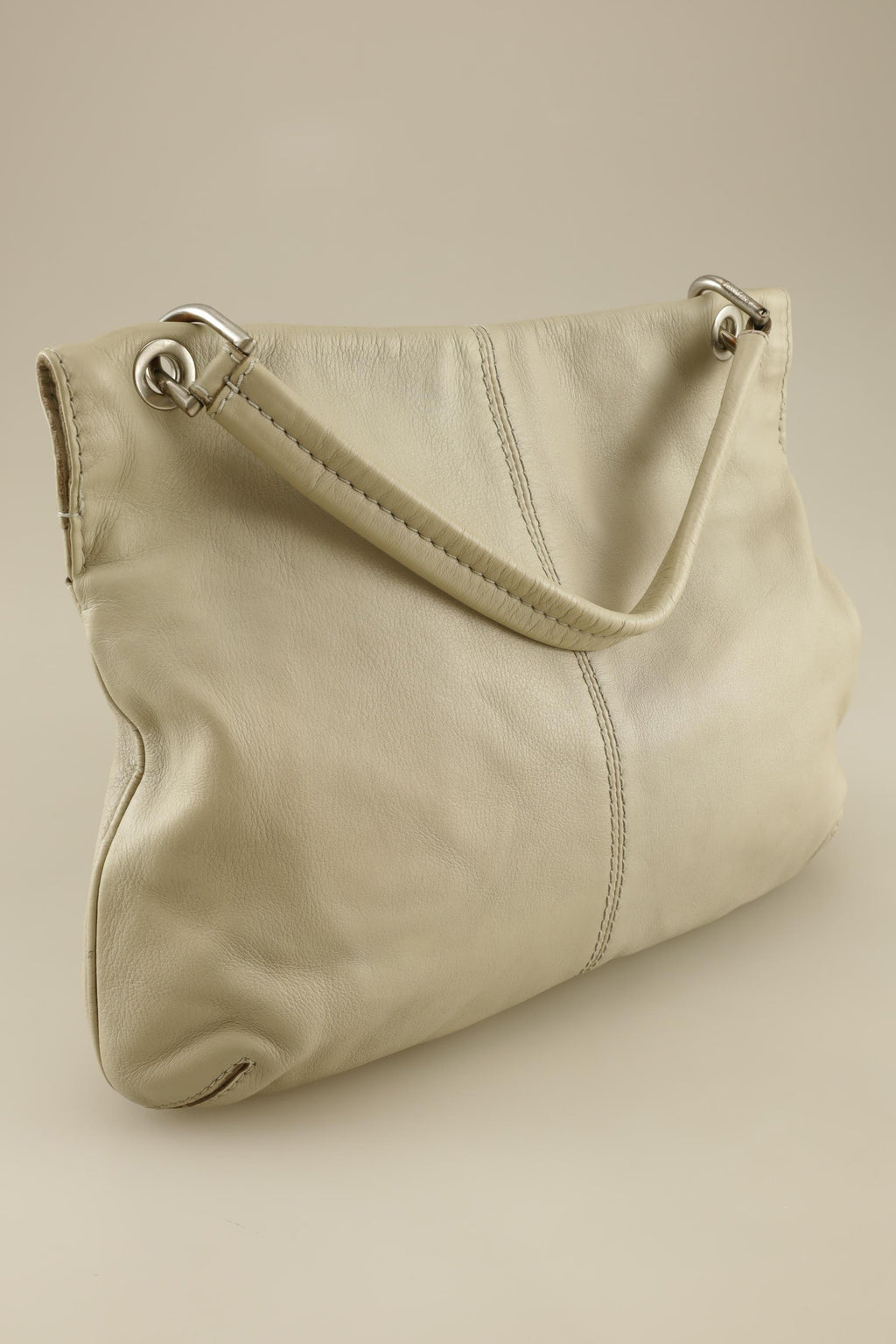 Max Mara Women Handbag Beige Leather 5