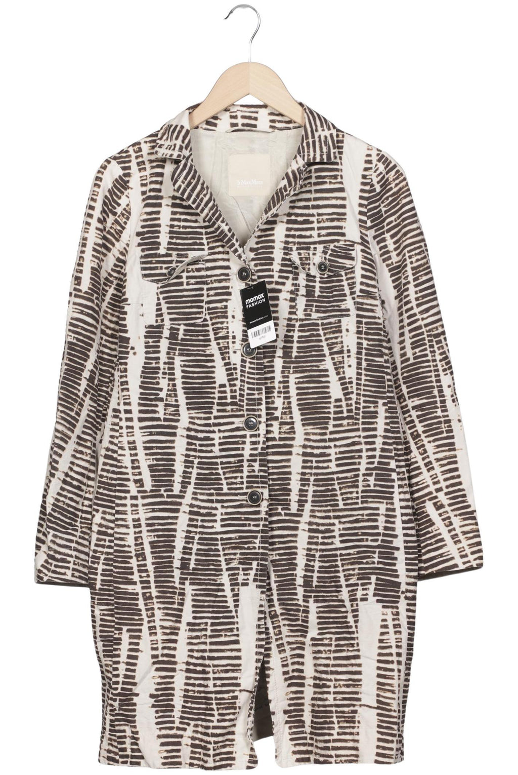 Max Mara Damen Mantel Beige EU 40 4