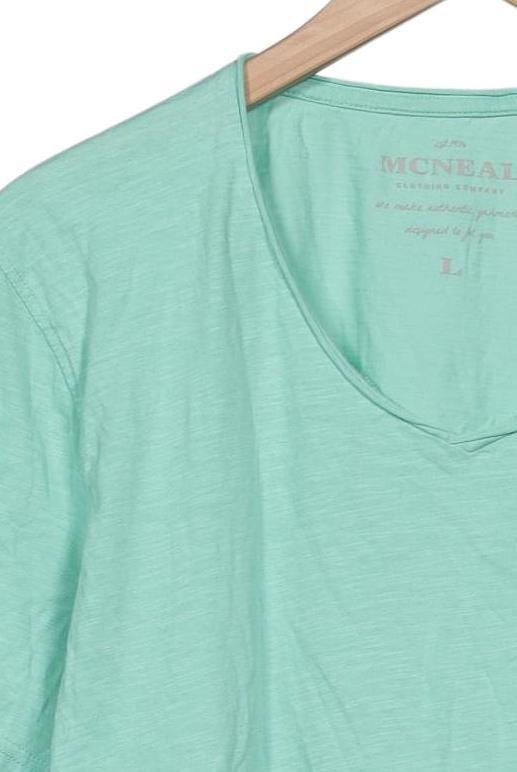 McNeal Herren T-Shirt Hellgrün L Baumwolle 3