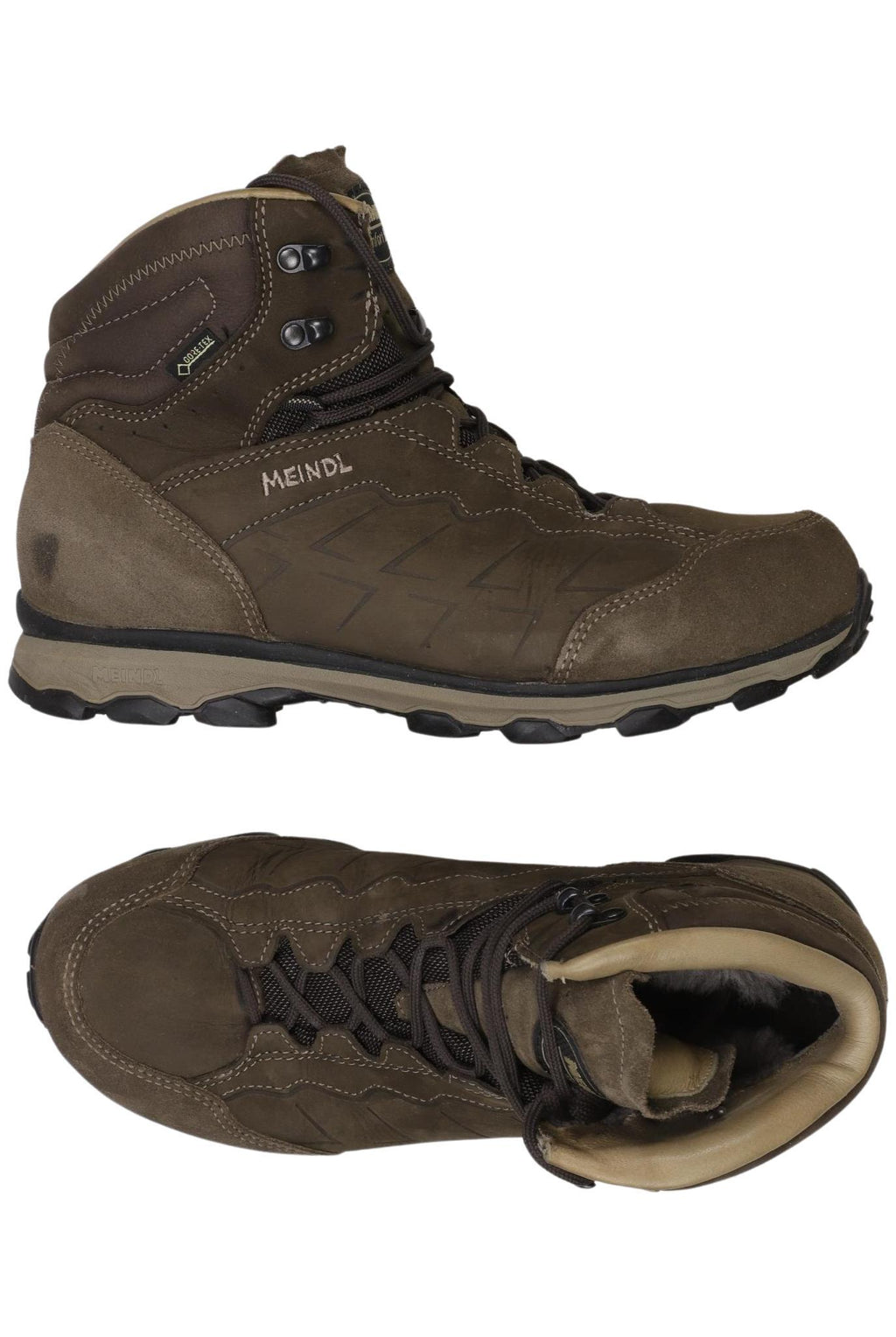 Meindl Women's Ankle Boot Brown EU 42 Leather Second Hand 2