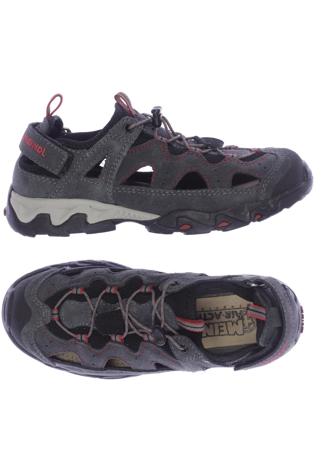 Meindl Boys Shoe Gray 29 Leather 5