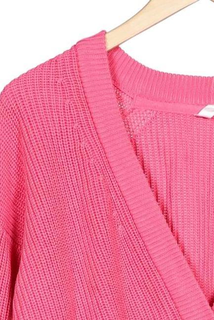 MELAWEAR Women Cardigan Pink M Cotton 6
