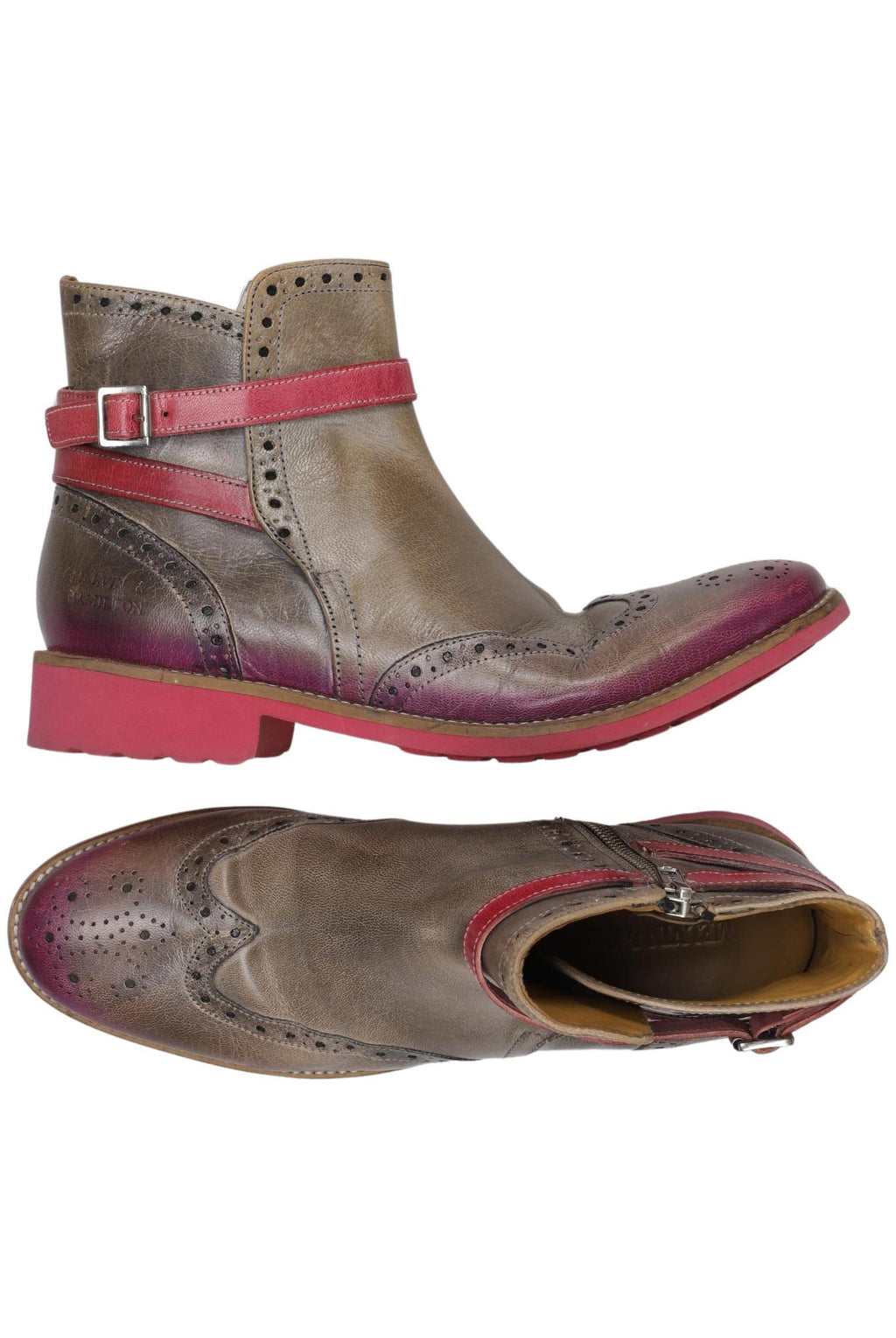 Melvin & Hamilton Ankle Boots Brown 38 Leather 10