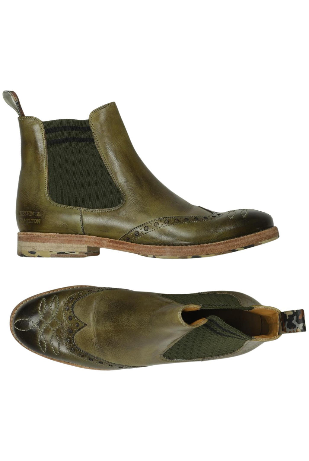 Melvin & Hamilton Women Ankle Boots Green EU 37 6