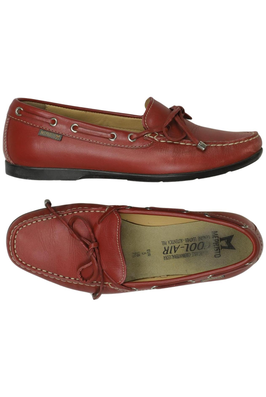 Mephisto Women's Half Shoe Red 38.5 2