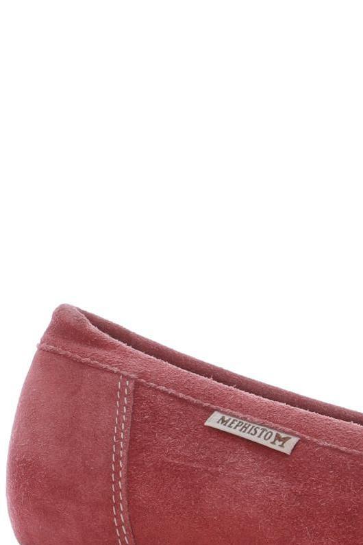 Mephisto Women's Half Shoe Red EU 37.5 Leather Second Hand 4