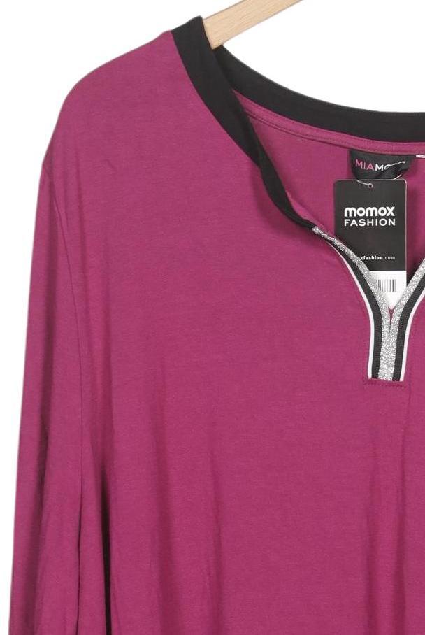 Miamoda Damen Langarmshirt Pink 3XL 3