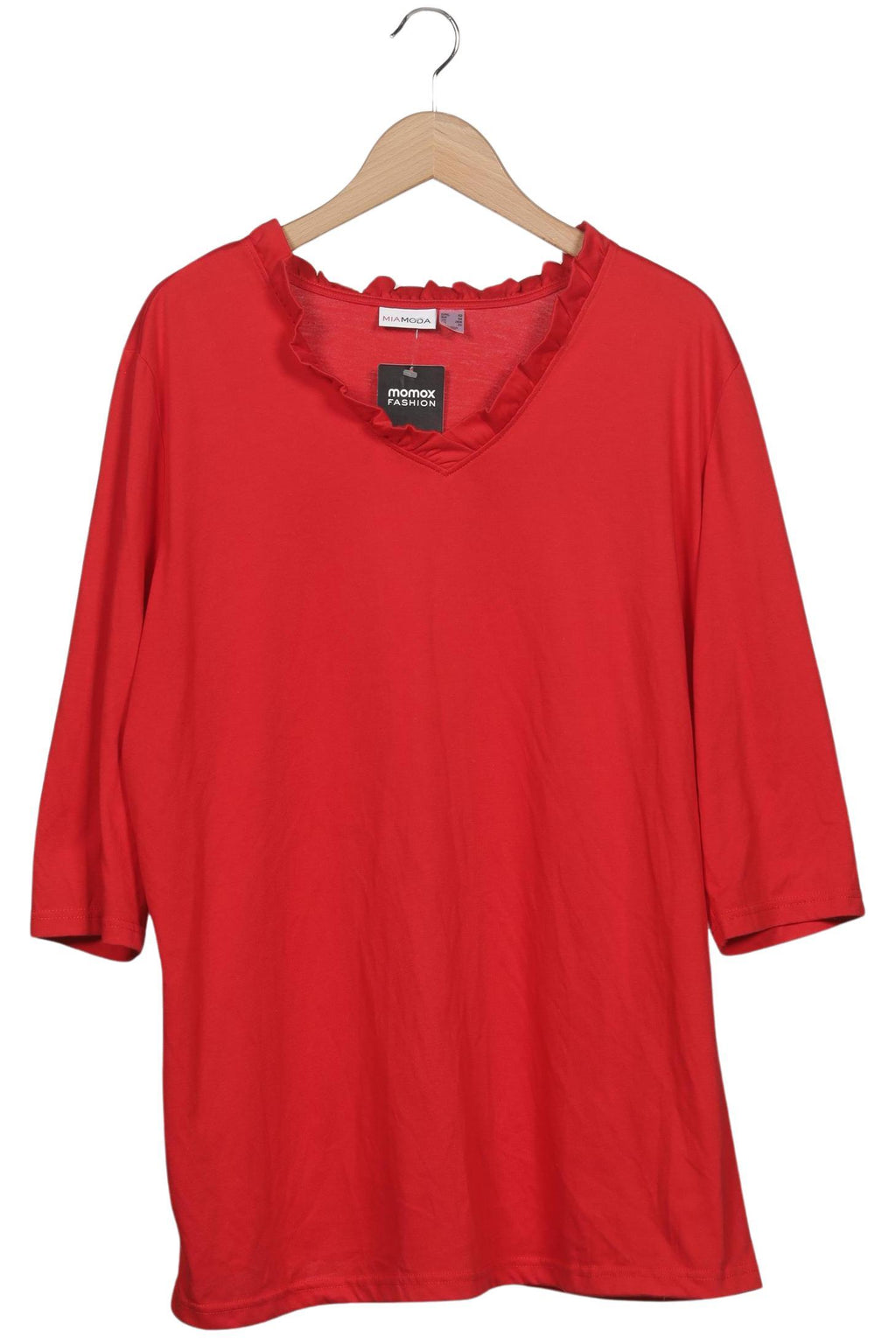 Miamoda Damen Langarmshirt Rot EU 52 2