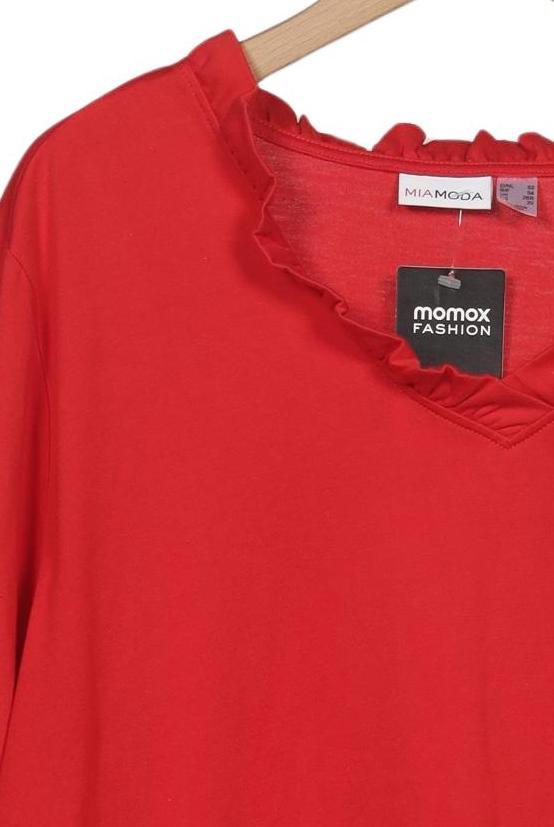 Miamoda Damen Langarmshirt Rot EU 52 3