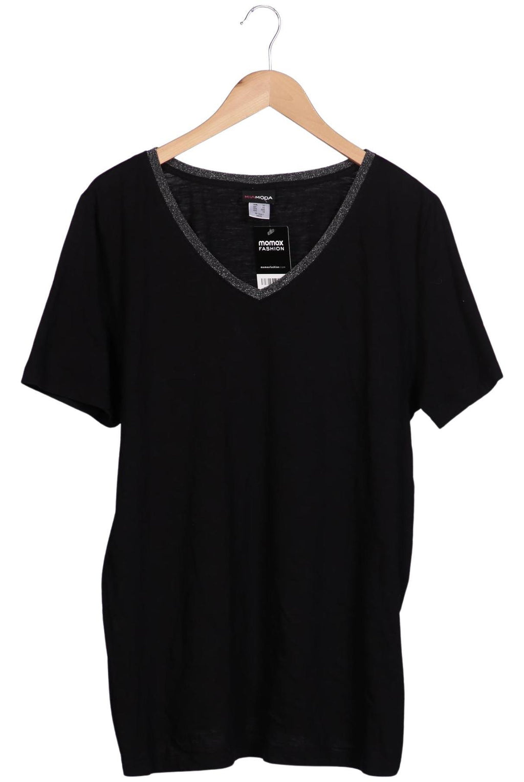 Miamoda T-shirt Femme Noir EU 48 2