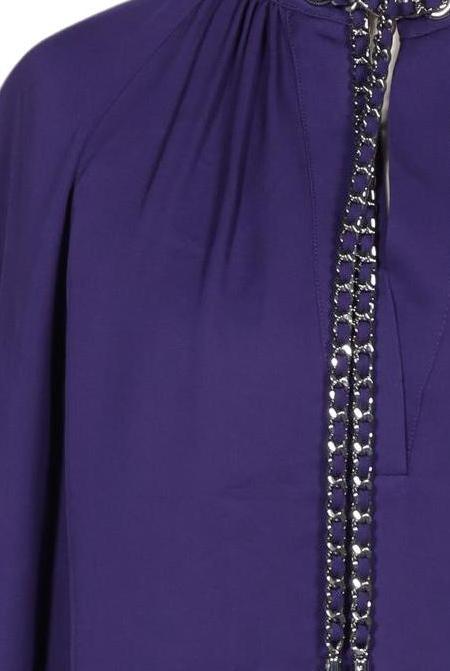 Michael Michael Kors Blouse Purple XS Silk 6