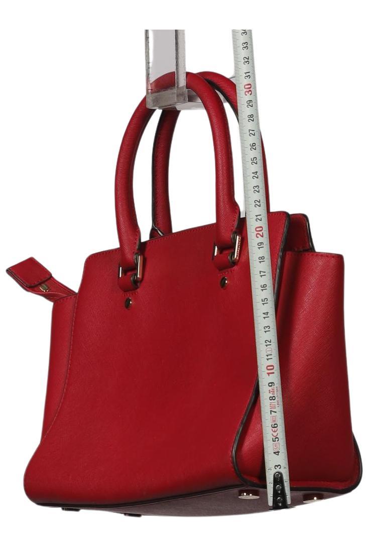 Michael Michael Kors Handbag Red Leather 7
