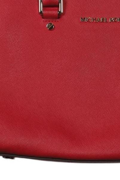Michael Michael Kors Handbag Red Leather 8