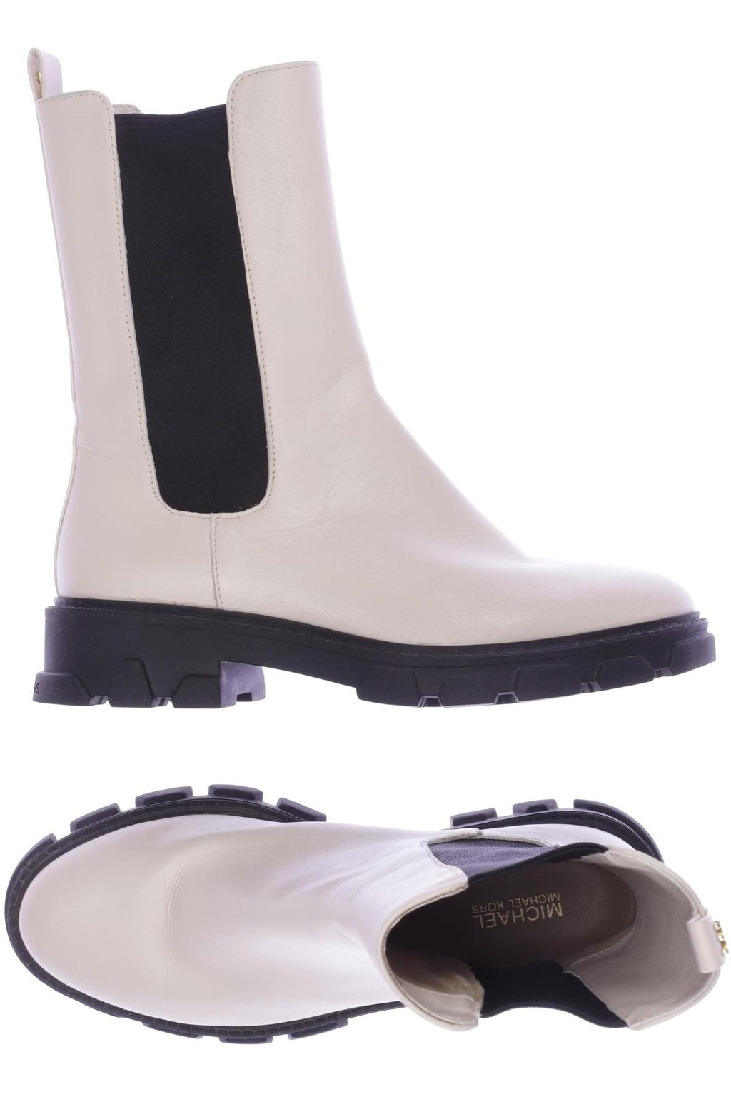 Michael Michael Kors Ankle Boot Cream White EU 37 Leather 3