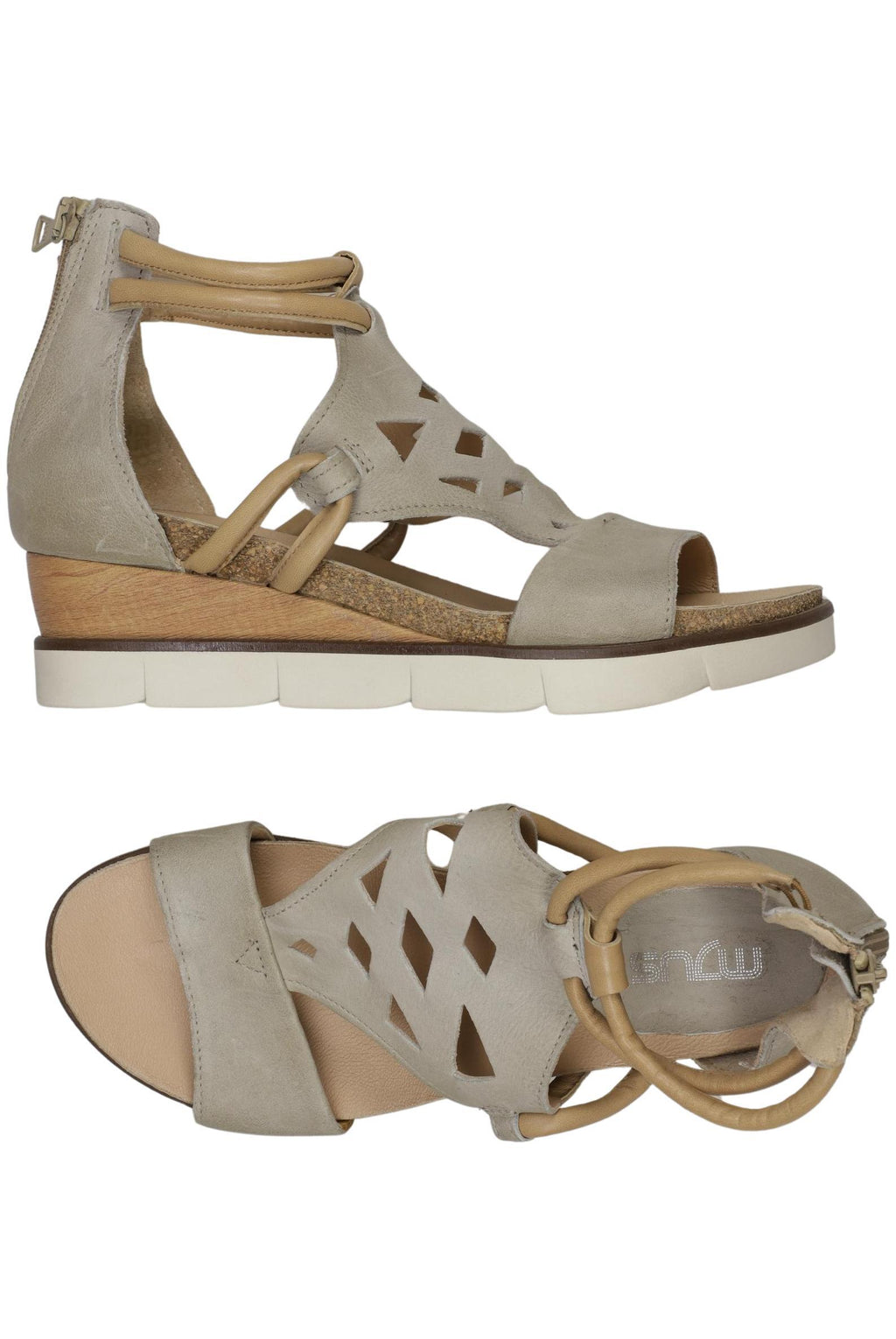 Mjus Sandals Gray 39 Leather 2