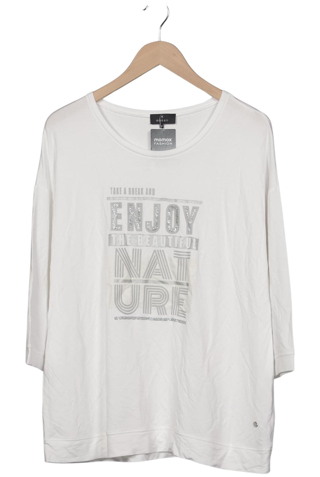 monari Damen Langarmshirt White EU 46 2