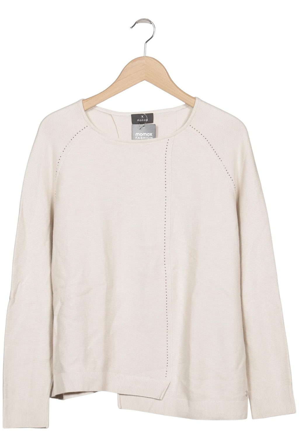 monari Women's Sweater Cream White EU 42 Cotton 3