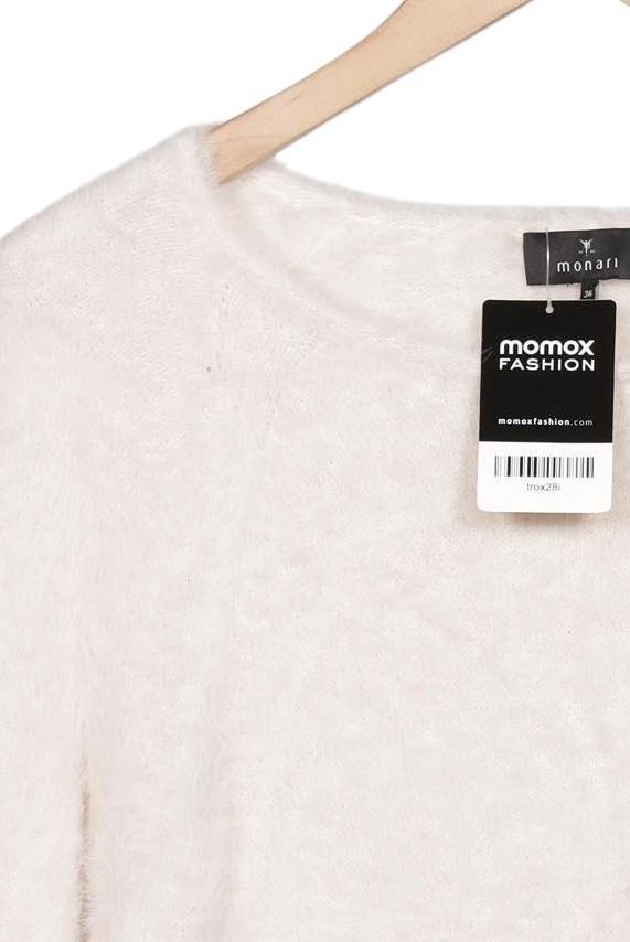 monari Women's Sweater Cream White Size 36 Synthetic 4