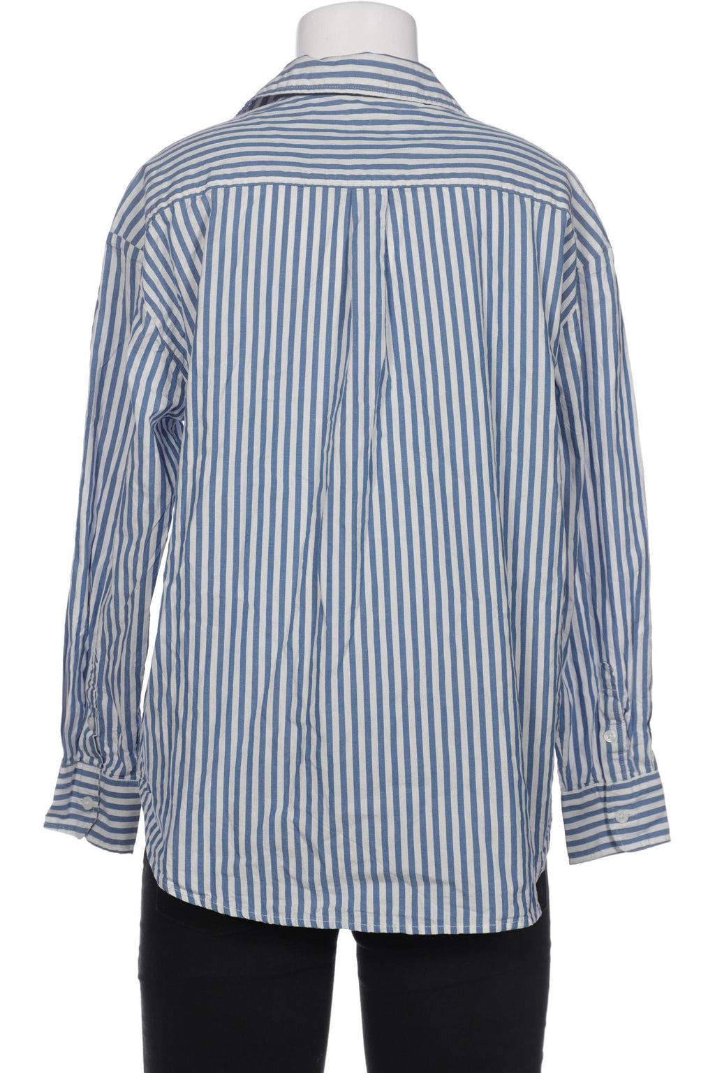 Monki Damen Blouse Blue XXS Cotton 5