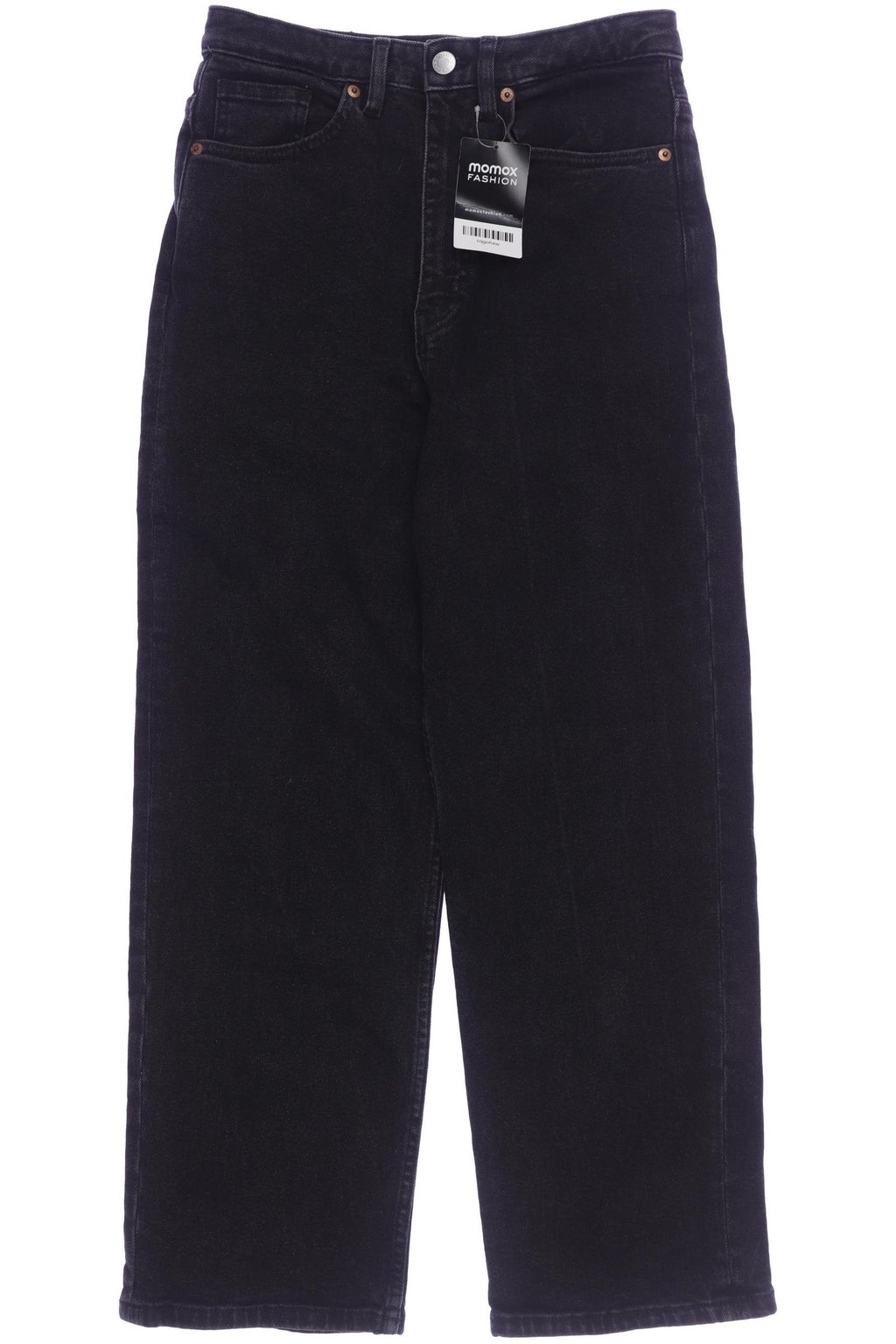 Monki Women's Jeans Gray W27 Cotton Elastane 10