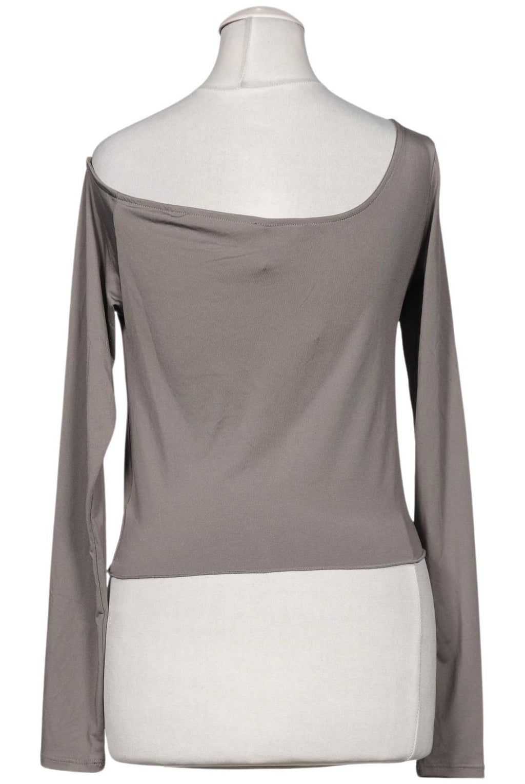 Monki Women's Long Sleeve Shirt Gray Size S 3