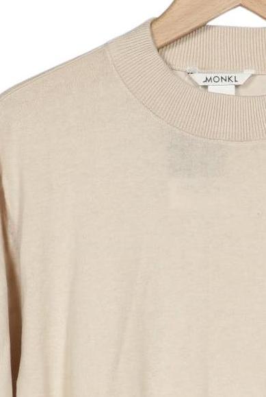 Monki Women's Sweater Beige M Cotton 4