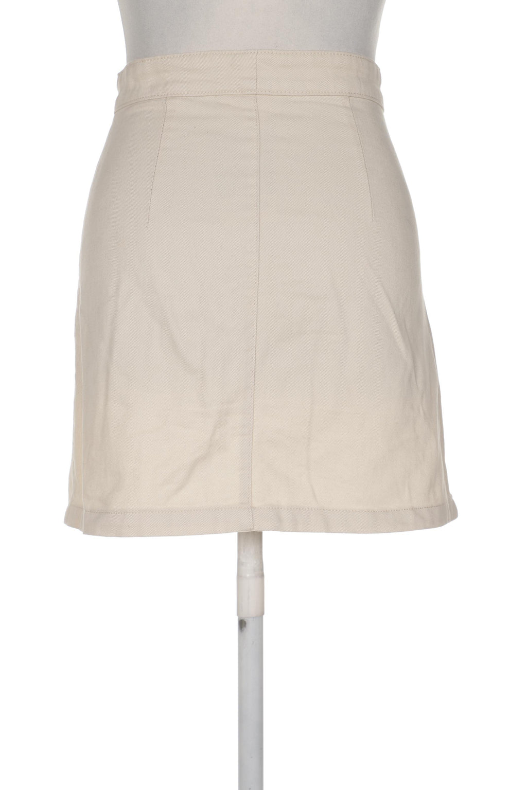Monki Women Skirt Beige EU 34 Cotton 5