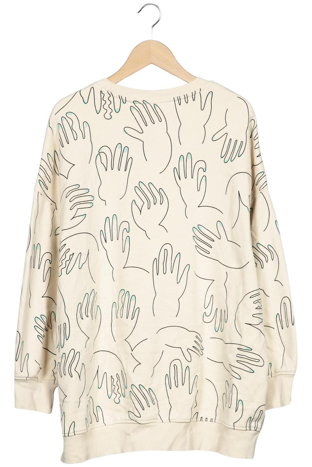 Monki Women's Sweater Beige M 4
