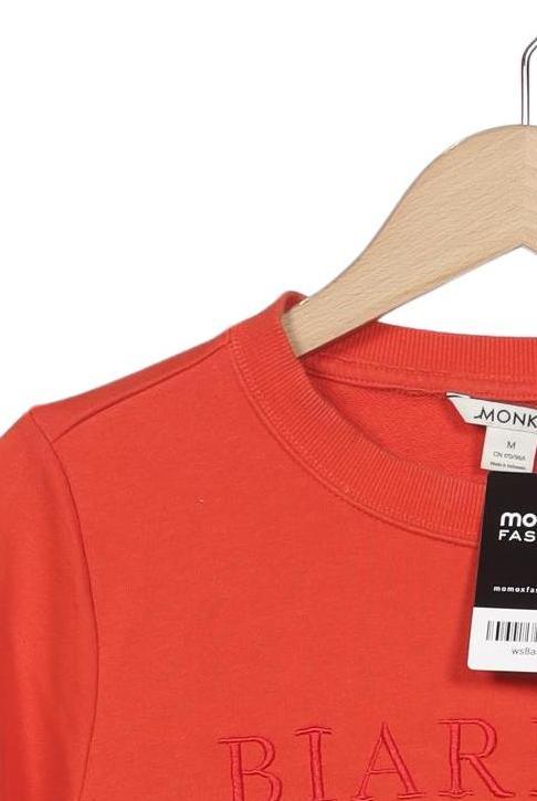 Monki Damen Pullover Rot Gr. M 4