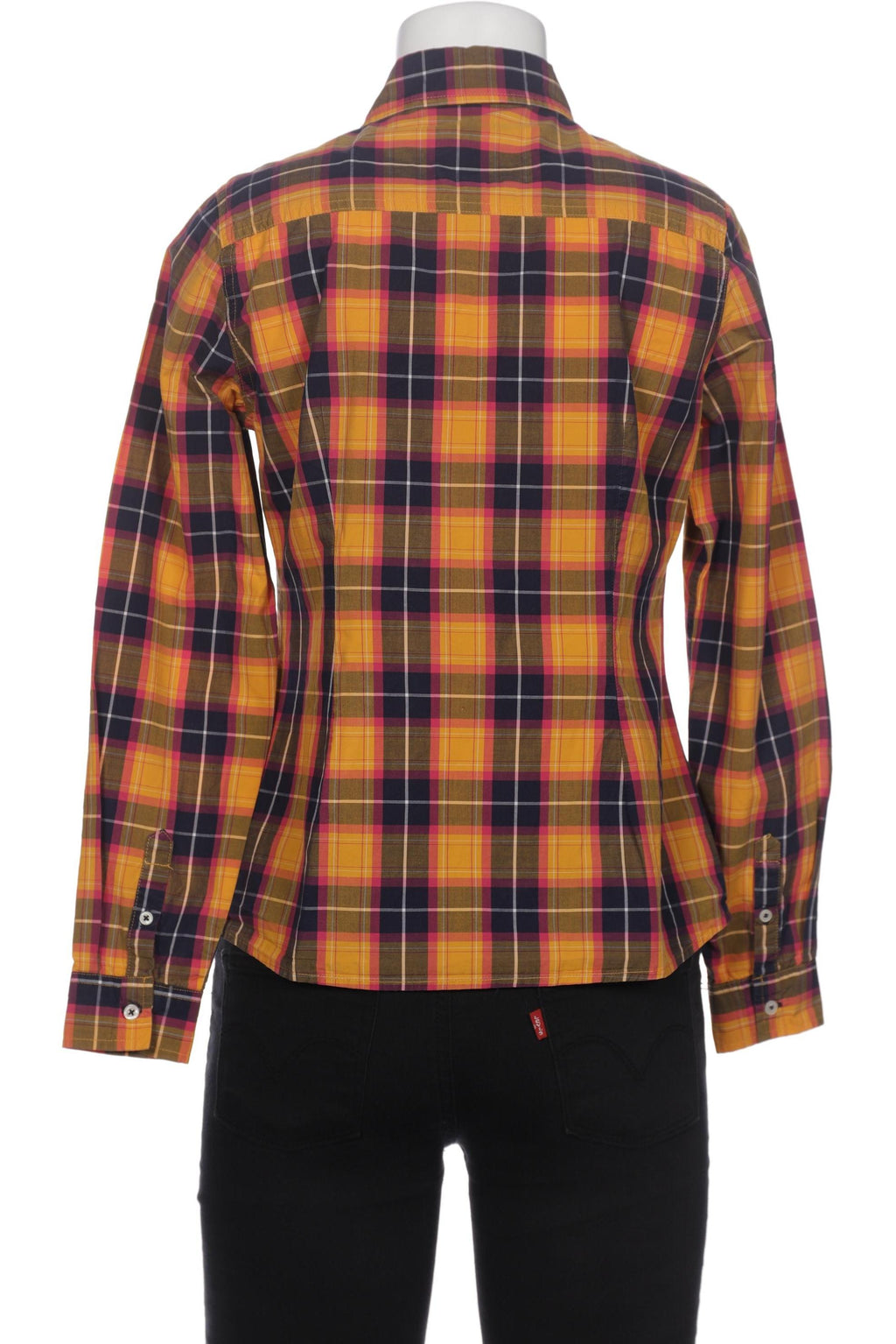 Montego Damen Bluse Orange EU 36 Baumwolle 5