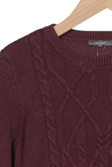 Pull Femme Montego Bordeaux Taille M 4
