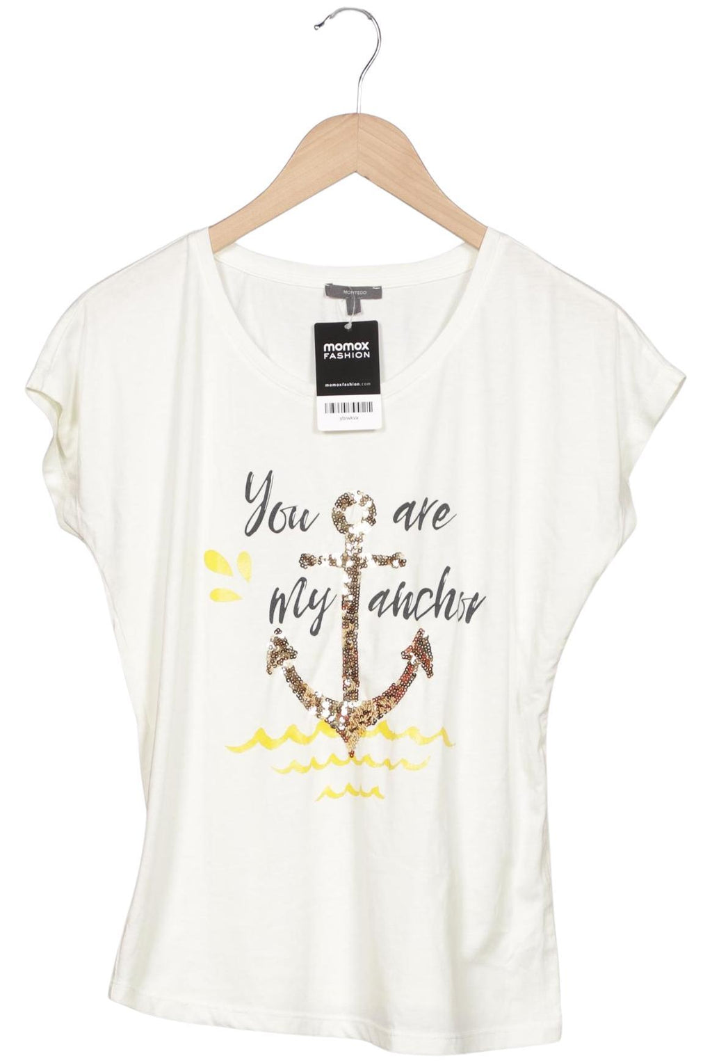 Montego T-Shirt Cream White S 5