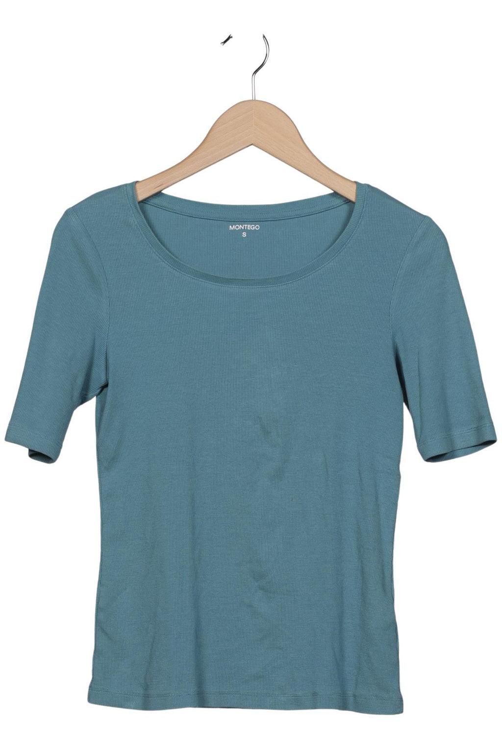Montego Women's T-Shirt Turquoise Size S 2