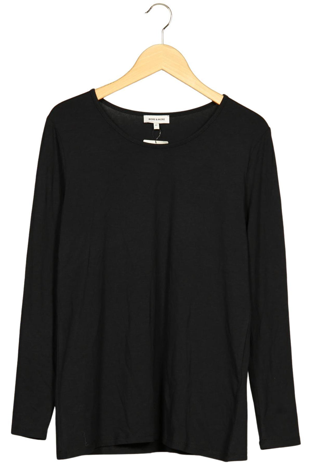 More & More Damen Langarmshirt Schwarz EU 42 4