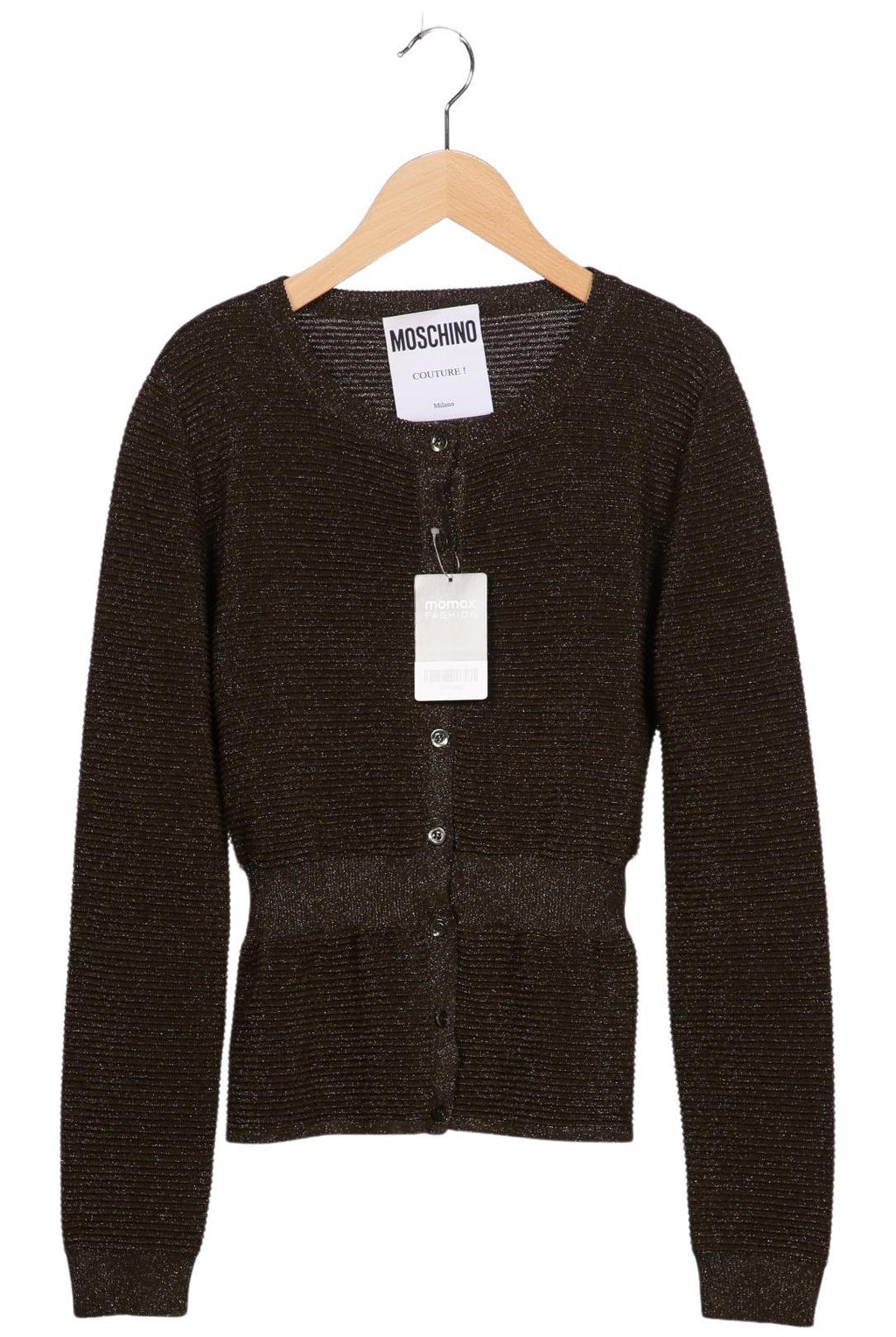 Moschino Knit Cardigan Brown EU 38 2