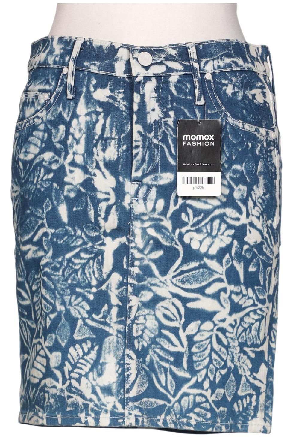 Mother Damen Rock Blau W29 2