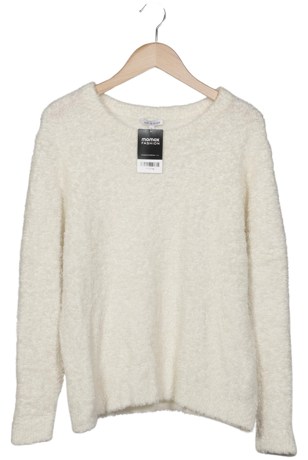 Mrs Hugs Damen Pullover Cremeweiß S 2