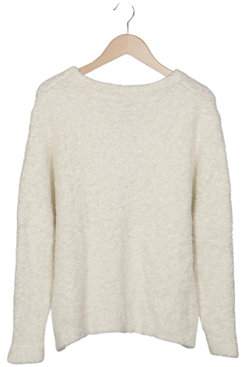 Mrs Hugs Damen Pullover Cremeweiß S 3